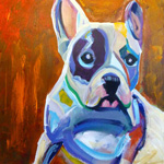 french bulldog pet portrait